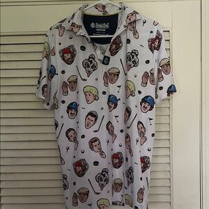 Happy Gilmore golf polo